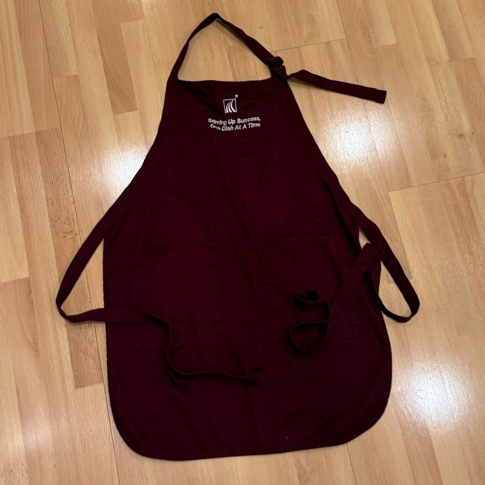 Maroon Kitchen Apron